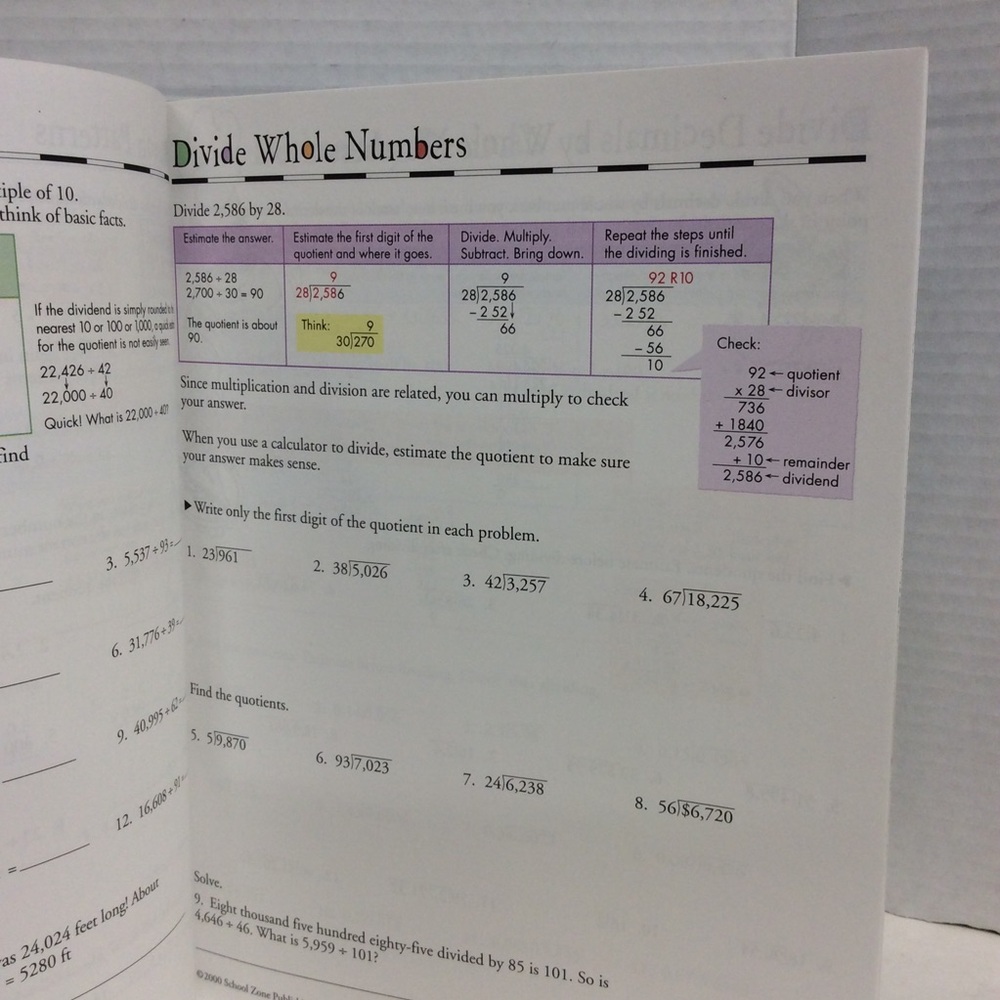 Test Prep/ Math Basics Grade 6th - Picture 9 of 13